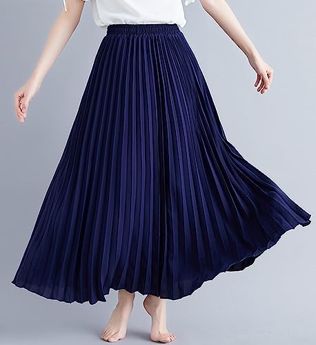 Vue 3 de Jupe Longue Plissee Pour