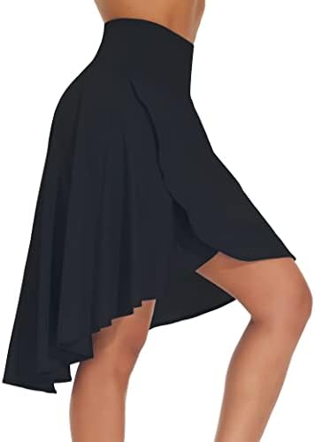 Vue 2 de Jupe Milongue Asymetrique Taille