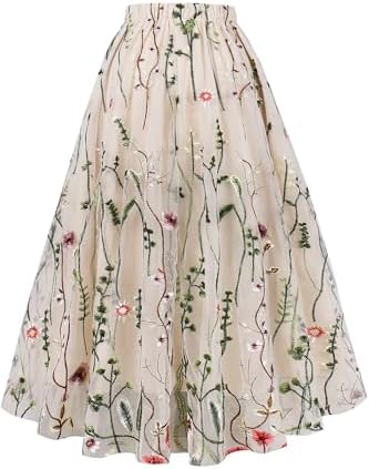 Vue 2 de Femme Jupe Tulle Mi