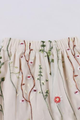 Vue 3 de Femme Jupe Tulle Mi