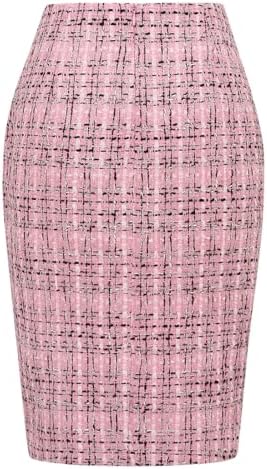 Vue 2 de Mini Jupe Carreaux