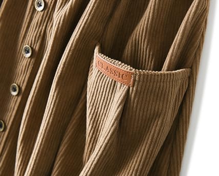 Vue 4 de Jupe En Velours Cotele