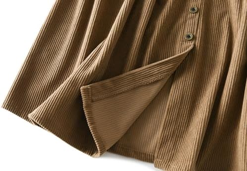 Vue 5 de Jupe En Velours Cotele