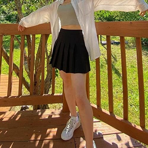 Vue 4 de Retro Jupe Basique Elastique
