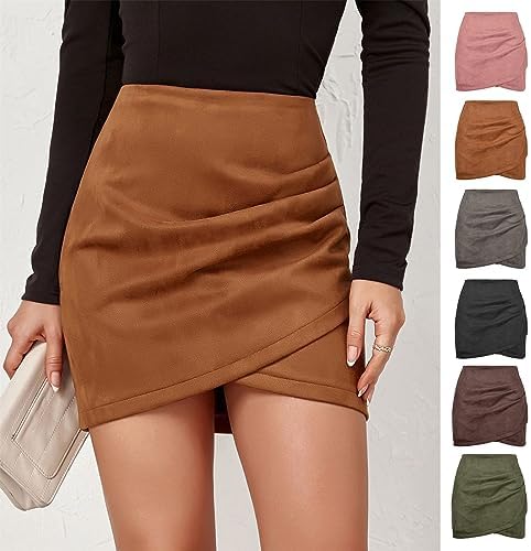 Vue 2 de Mini Jupe Trapeze Sexy