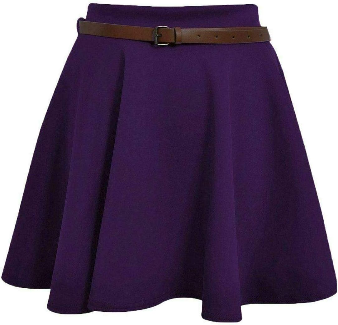 Jupe Patineuse Avec Ceinture