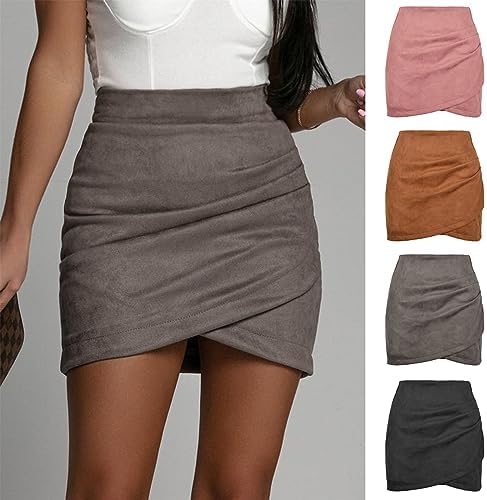 Vue 3 de Mini Jupe Trapeze Sexy