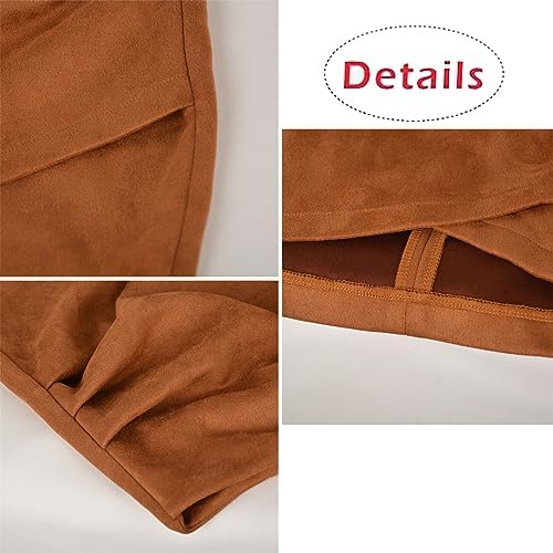 Vue 4 de Mini Jupe Trapeze Sexy