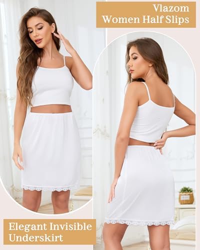 Vue 2 de Jupon Femme Court En