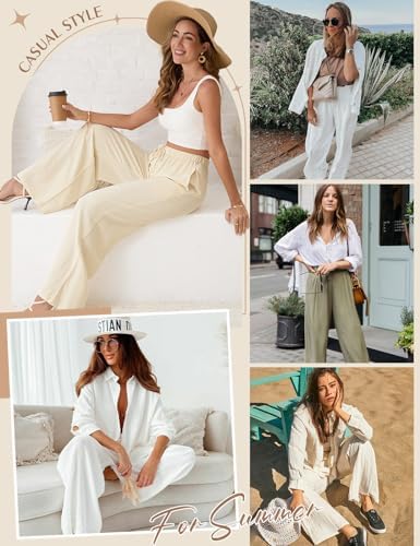 Vue 5 de Femme Pantalon Fluide Et