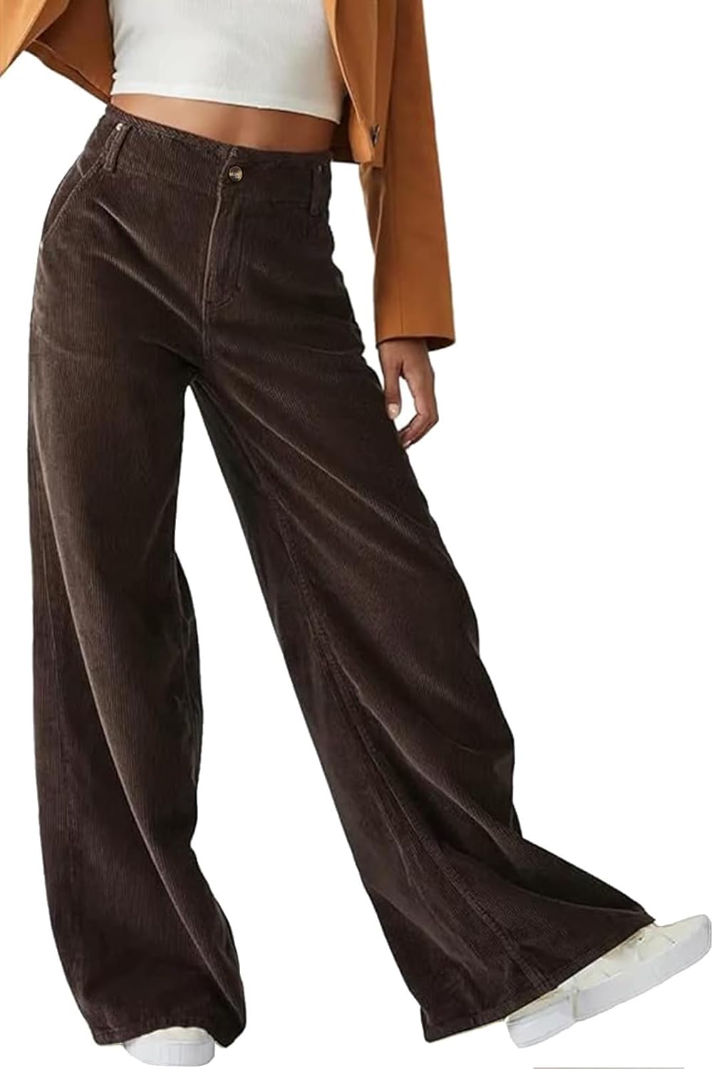 Pantalon Velours Cotele Femme