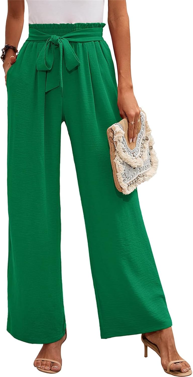 Femme Pantalon Jambe Large