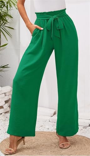 Vue 4 de Femme Pantalon Jambe Large