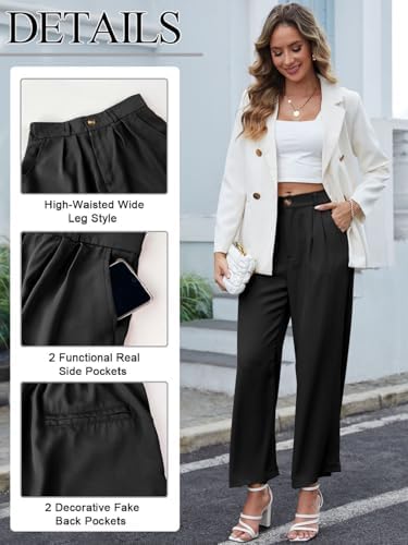 Vue 3 de Femme Pantalons Bureau Elegant