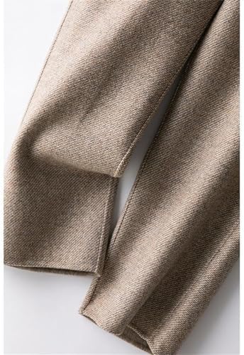 Vue 2 de Pantalon En Laine Pour