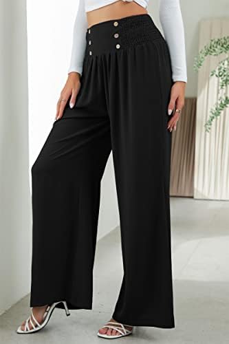 Vue 4 de Pantalon Fluide Femme Ete