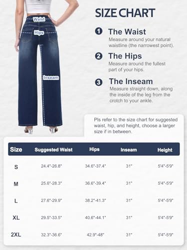 Vue 6 de Jean Femmetaille Haute Coupe