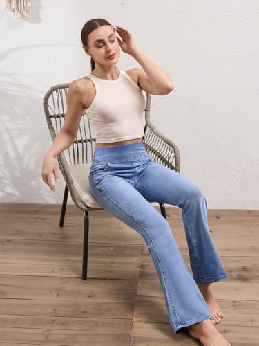 Vue 2 de Jean Femme Taille Elastique