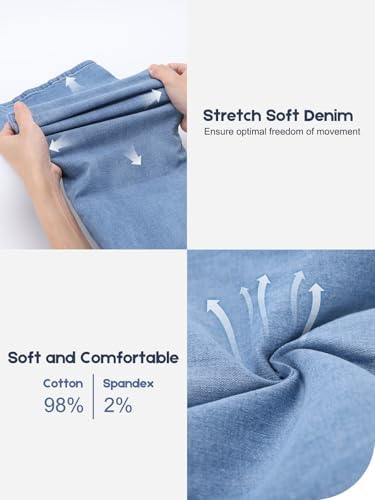 Vue 5 de Jean Femme Taille Elastique