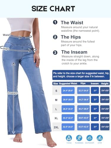 Vue 6 de Jean Femme Taille Elastique