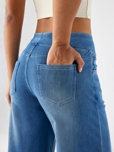 Vue 4 de Pantalon En Denim