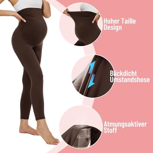 Vue 3 de Legging De Grossesse Pour