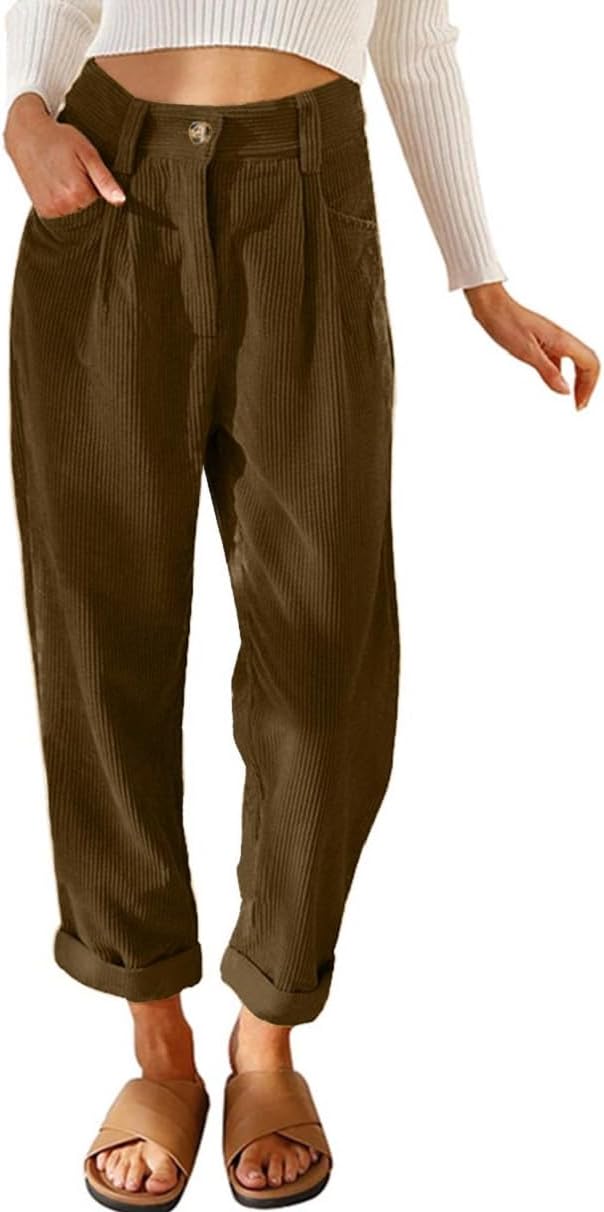 Pantalon Decontracte Femme Hiver