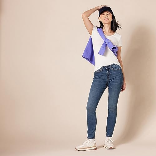 Vue 5 de Jean Skinny Taille Hautecouleurs