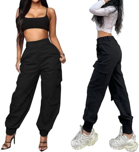 Vue 2 de Cargo Sarouel Pantalon Resserre