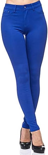 Vue 2 de Pantalons Stretch Femme Jeggings