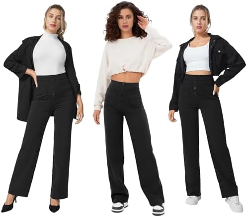 Vue 5 de Yoga Pantalons Femmes Taille