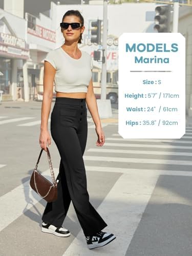 Vue 6 de Yoga Pantalons Femmes Taille