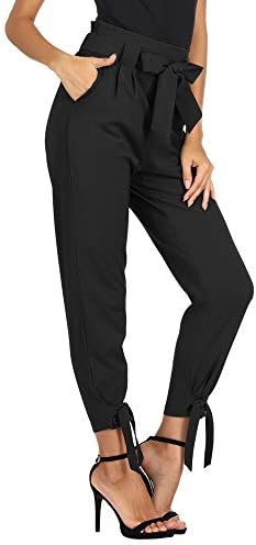 Vue 2 de Pantalon Crayon Femme Taille