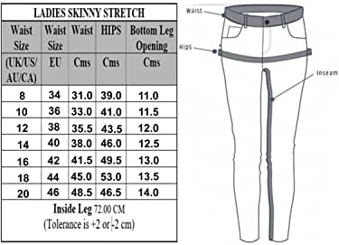 Vue 5 de Jeans Skinny Pour Femme
