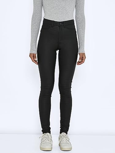 Vue 4 de Pantalon Vernis Skinny Taille