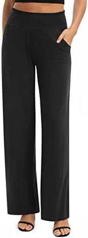 Vue 2 de Femmes Solide Ample Jambe