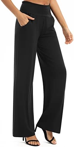 Vue 4 de Femmes Solide Ample Jambe