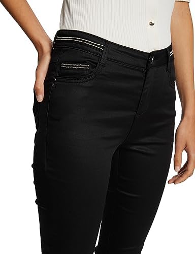 Vue 2 de Pantalon Slim Enduit