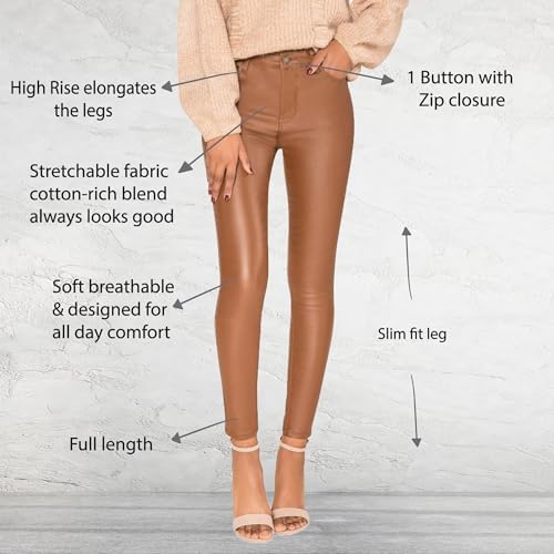 Vue 5 de Pantalon Slim Noir En