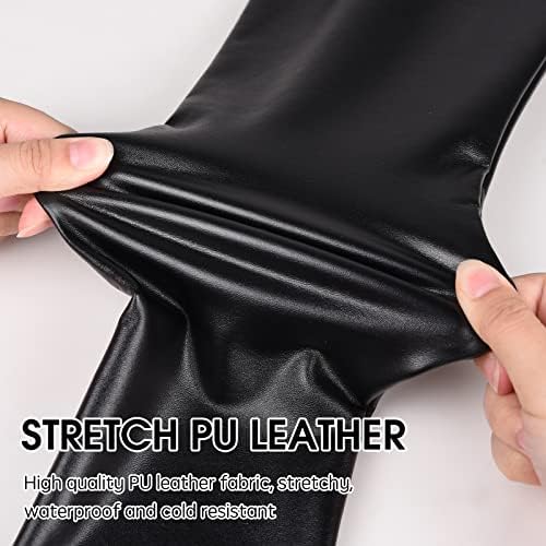 Vue 4 de Legging Cuir Femme Pantalon