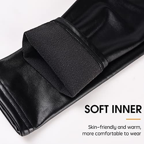 Vue 5 de Legging Cuir Femme Pantalon