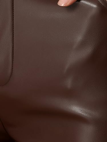 Vue 5 de Pantalon En Similicuir Pour