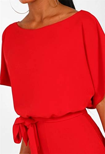 Vue 2 de Femmes Combinaison Manches Courtes