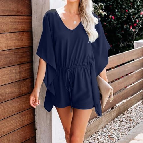 Vue 3 de Combi Short Femme Ete