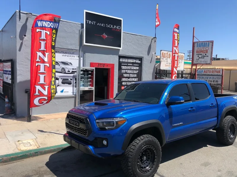 Tint and Sound Studio - Window tinting business