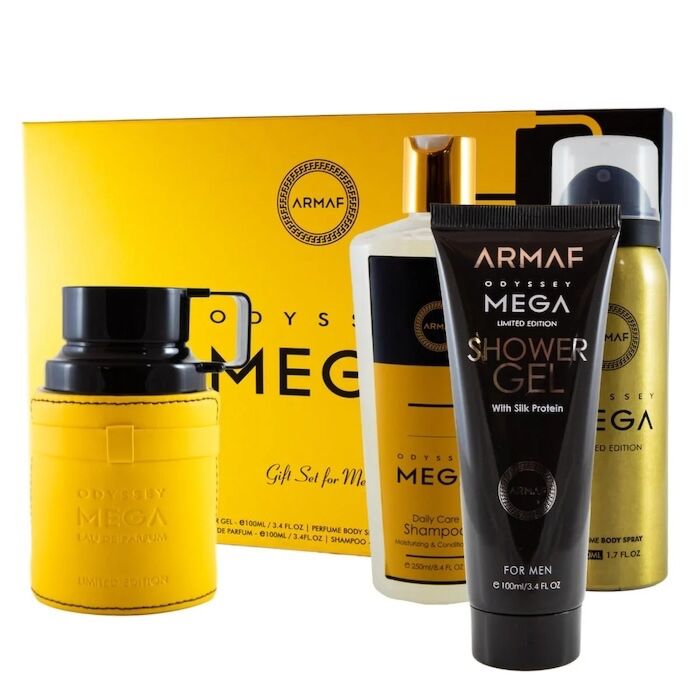 Armaf Odyssey Mega EDP 100ml 4 Piece Gift Set