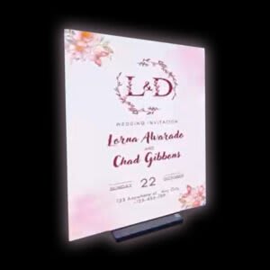 LED Tri Fold Screen Sign