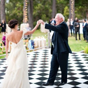 Dance Floor – “Checkered” (custom size by square foot)