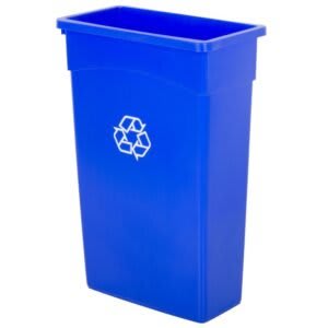Slim Recycle Bin – 23 Gallons (Blue)