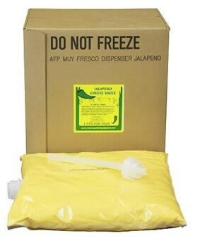 Nacho Cheese Bag | 140 oz
